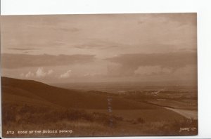 Sussex Postcard - Edge of The Sussex Downs   A6617