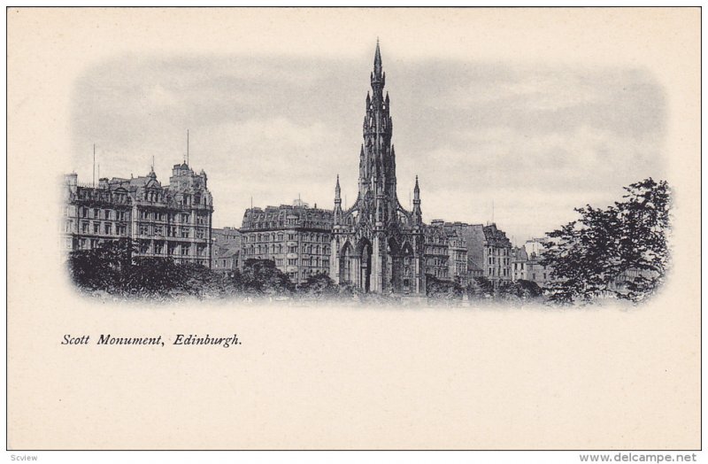 Scott Monument , EDINBURGH , Scotland , 1890s