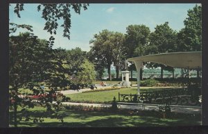 New Brunswick FREDERICTON Officers Square and Park Memory John F Kennedy Chrome