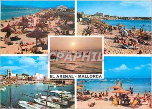 Postcard Modern Mallorca El Arenal