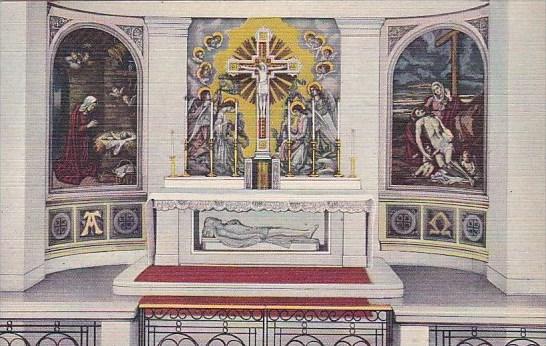 Showing The Beautiful Main Altar In The National Shrine Of The Perpetual Nove...