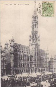 Belgium Brussels Hotel de Ville 1927