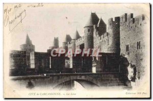 Old Postcard Cite De Carcassonne Strings