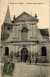 CPA Bar sur Aube- Eglise Saint Maclou FRANCE (1007309)