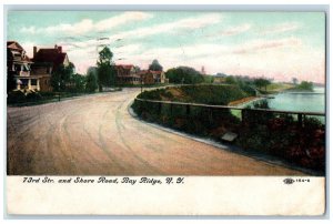 1909 73rd Street and Shore Road Bay Ridge New York NY Antique Postcard