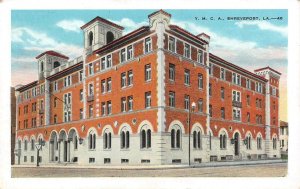 SHREVEPORT, Louisiana LA    YMCA BUILDING   ca1920's Vintage Postcard