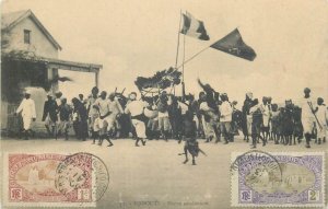 French colonies Djibouti sudanese dance 1913 