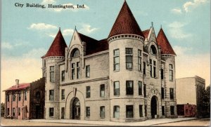 Postcard City Building in Huntington, Indiana