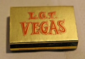 L.G.T. Vegas Gold Matchbox