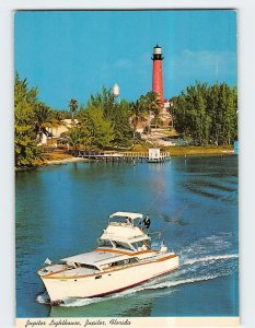 Postcard Jupiter Lighthouse, Jupiter, Florida