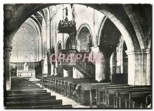 Modern Postcard Arbois interior of the church Saint Just View