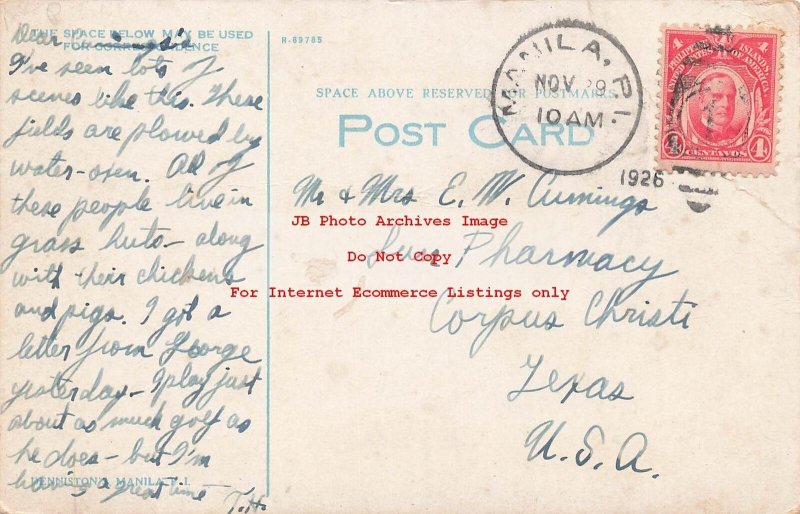 Philippines, Bontoc, Planting Rice, 1926 PM