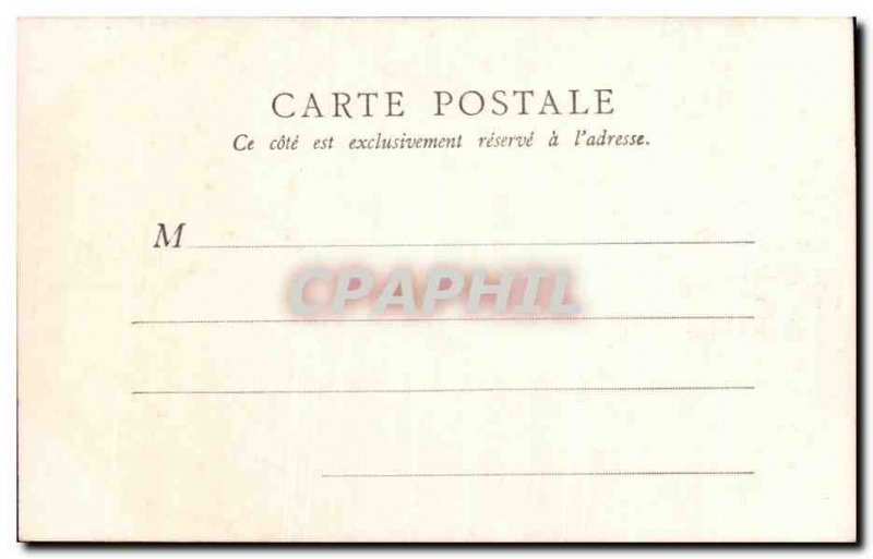 Postcard Thiers Old Church St. Genez