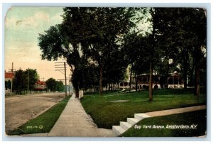 1908 Guy Park Avenue Amsterdam New York NY Mableton GA Posted Antique Postcard