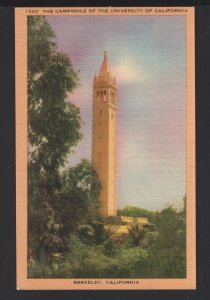 California BERKELEY The Campanile of the University of California ~ Linen