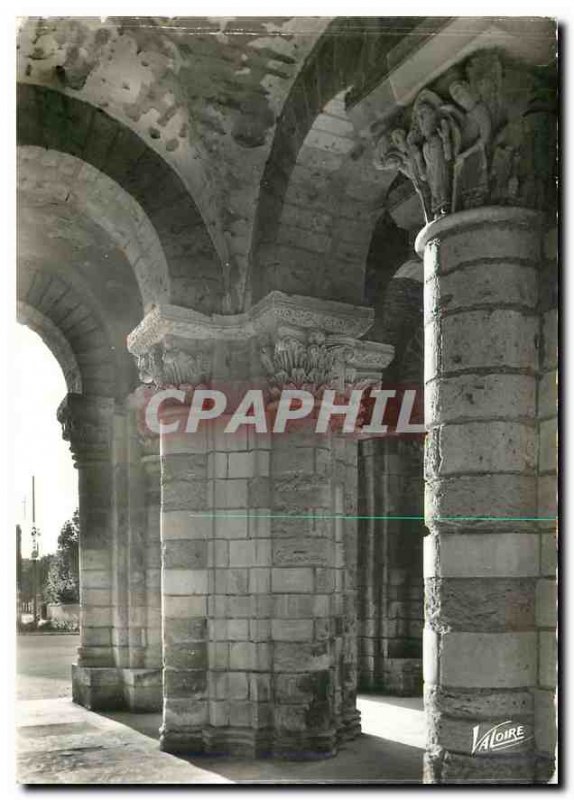 Postcard Modern Wonders of the Loire Valley Saint Benoit sur Loire Loiret Bas...