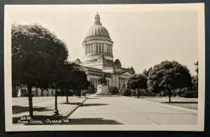 Mint Vintage State Capitol Olympia Washington Real Photo Postcard RPPC