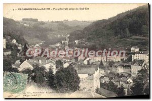 Old Postcard Plombieres Les Bains Vue Generale South East Jack