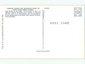 Pre-1980 RIVER SCENE St. Louis Missouri MO AE5543