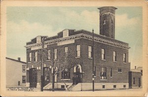 CANADA, Trois Rivieres QC Quebec, Police Station, Poste de Police, 1929 Officers