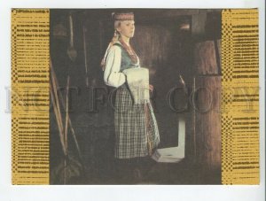 456572 Lithuania 1991 year national costumes postcard