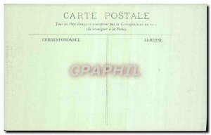 Old Postcard Rambouillet Chateau woodwork Panel of Labor Office of the Presid...