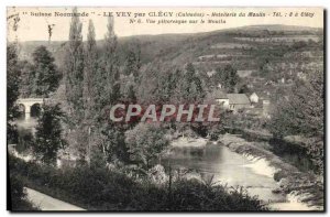 Old Postcard Le Vey For Clecy Hotellerie du Moulin picturesque view of the Mo...