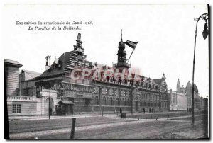 Postcard Old Ghent International Exhibition 1913