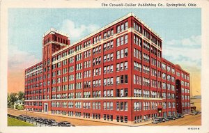 Crowell-Collier Publishing Co. Springfield, Ohio OH