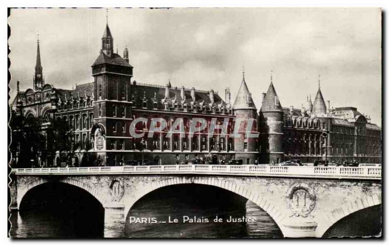 Old Postcard The Paris Courthouse