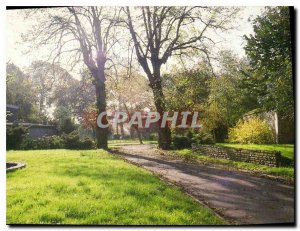 Postcard Modern Old Conde North view of the park