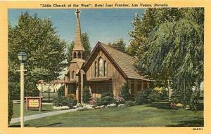 NV, Las Vegas, Nevada, Little Church of the West, Curteich No. 9B-H111