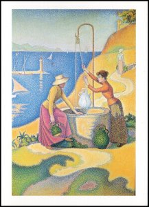 Women at the Well by Paul Signac, usused
