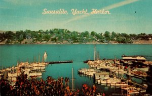 California Sausalito Yacht Harbor