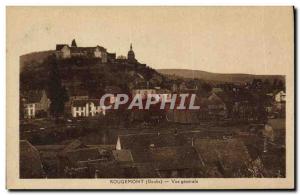 Postcard Old Rougemont Vue Generale