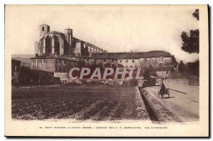 Old Postcard Saint-Maximin-la-Sainte-Baume PP Convent Dominicans Exterior View