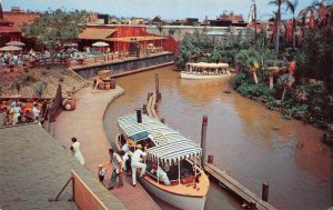 Disneyland Adventureland Rivers of the World Boat Ride Postcard AA108545