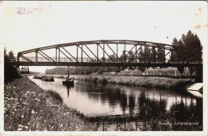 Netherlands Bunde Julianakanaal  RPPC C090