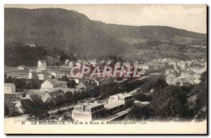 Old Postcard La Bourboule Murat View Road Quaire