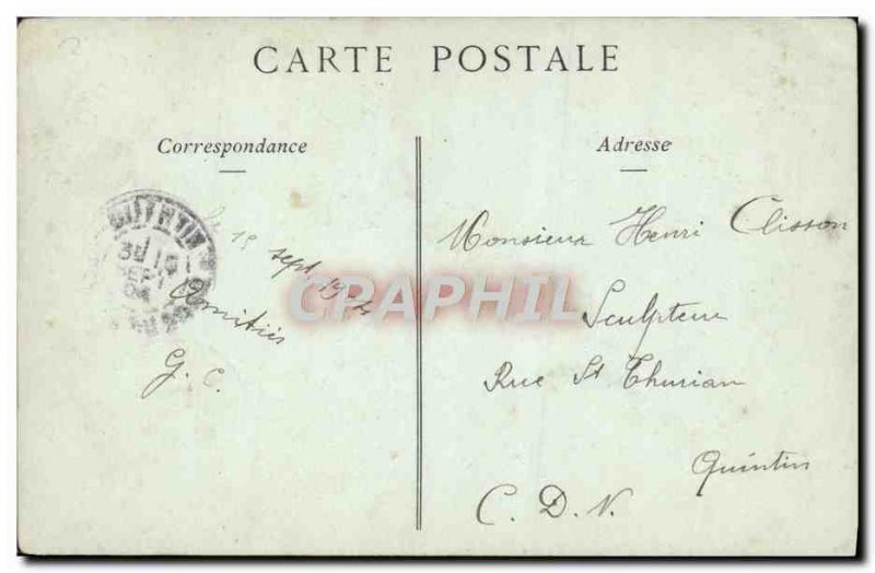 Old Postcard Dol Interior of the Cathedral The Pulpit