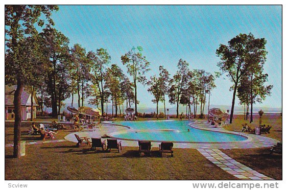 Hotel Motel des Laurentides, Swimming Pool, BEAUPORT, Quebec, Canada, 40-60s
