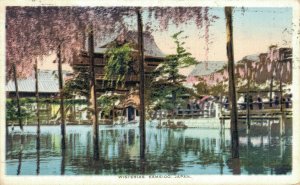 Japan Wisterias Kameido Tokyo Vintage Postcard 07.18