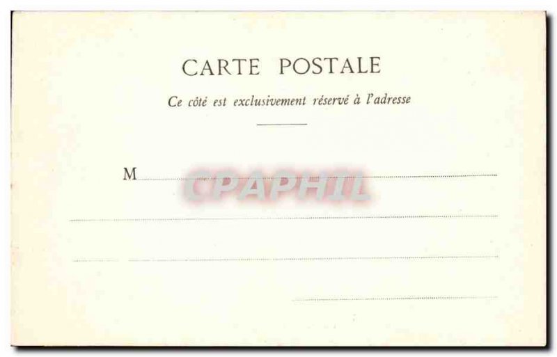 Old Postcard Paris Place Vendome