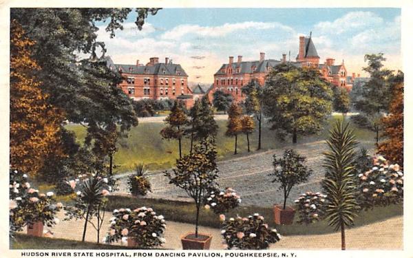 Hudson River State Hospital Poughkeepsie, New York Postcard