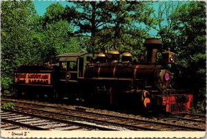 Yonah II Steam Engine Stone Mountain GA c1979 Vintage Postcard T54