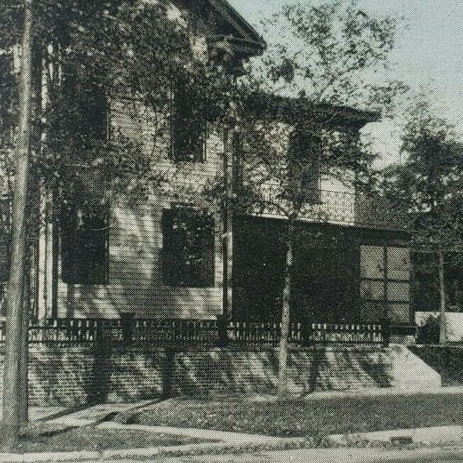 Abraham Lincoln's Home Springfield Illinois National Historic Site Postcard F130