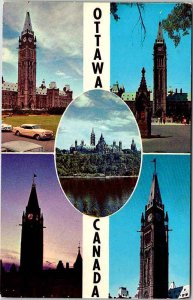 Postcard BUILDING SCENE Ottawa Ontario ON AL4138