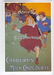 ad3642 - Cadburys - Happy Children Out Of School - Modern Advert Postcard