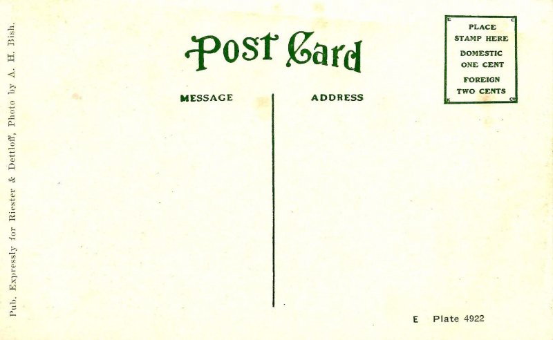 WI - Chippewa Falls. Irvine Park, Lovers' Lane