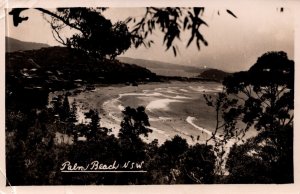 Australia Palm Beach New South Wales Vintage RPPC 09.91